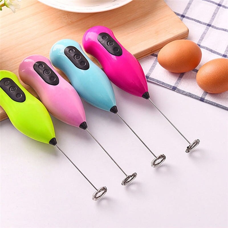 Mixer Elétrico de Aço Inoxidável - Ótimo Para Fazer Cappuccino, Milk shakes e Bater Ovos!