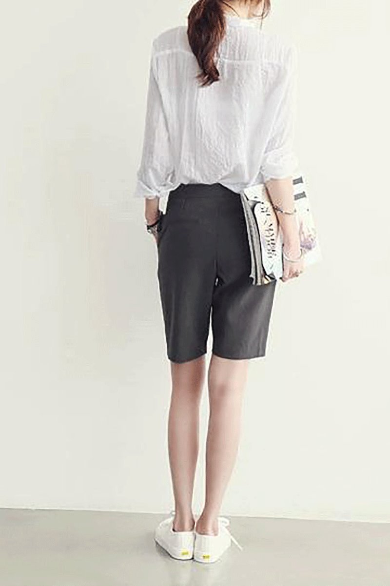 Camisa Feminina Oxford de Linho