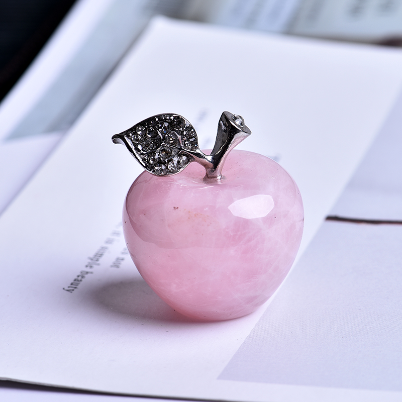 Maçã do Amor de Quartzo Rosa - AppleLove