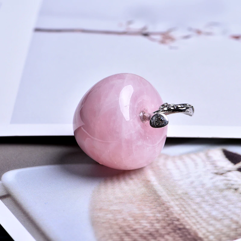 Maçã do Amor de Quartzo Rosa - AppleLove