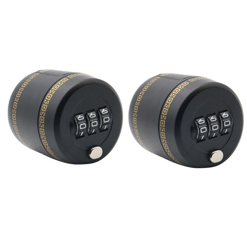 2 Peças de Fechadura de Combinação para Garrafa de Vinho - VinGuard Lock