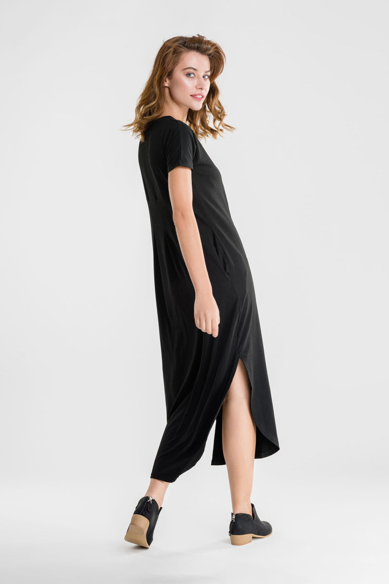 Vestido Longo Maxi com Bolsos - Elysian