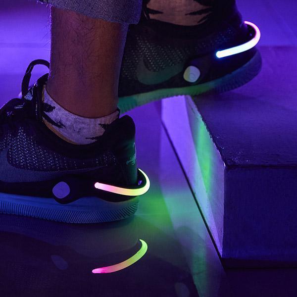 Clipes de Led para Tênis - Perfeitos para Corredores Noturnos!