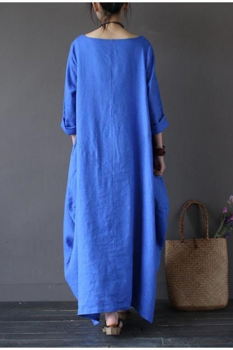 Vestido Longo Amplo Bohemian