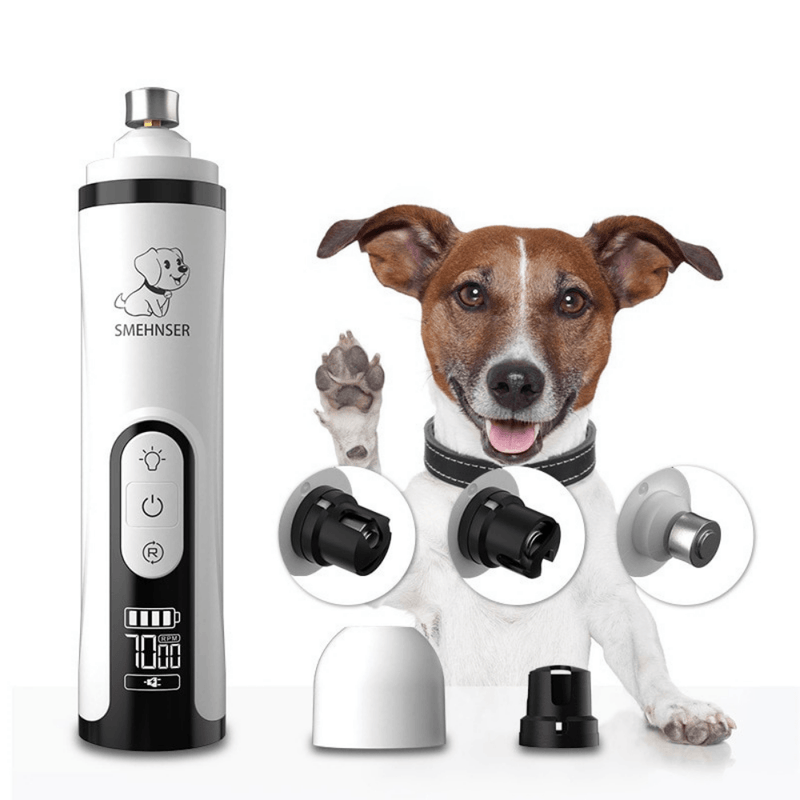 Aparador de unhas elétrico SAFE PET - Gatos e Cachorros - Inov&tec