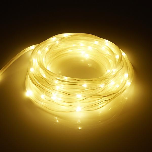 Tiras de Luz ao Ar Livre com Energia Solar