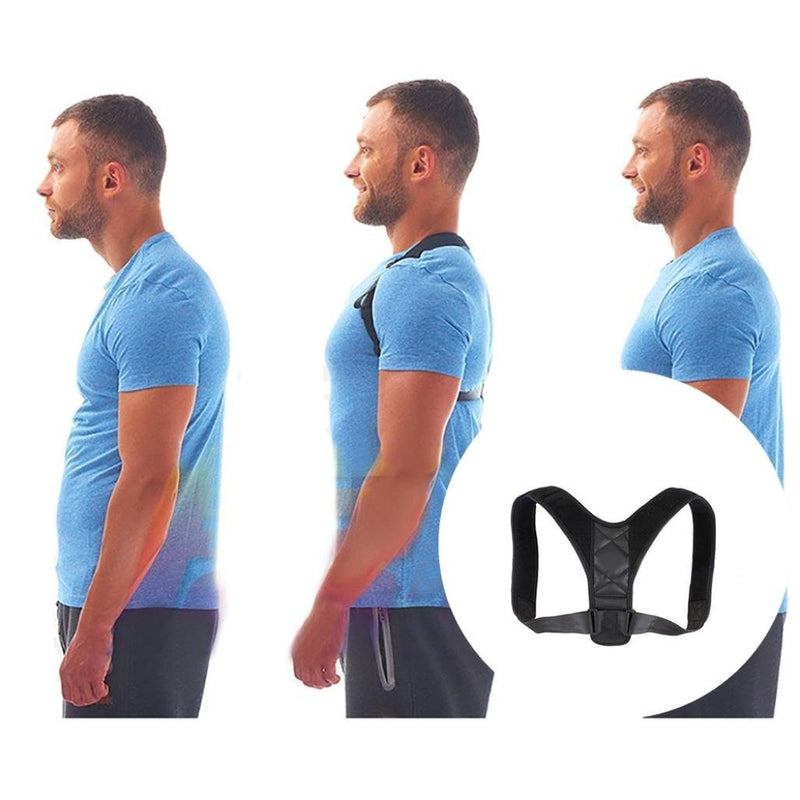 Corretor Postural Respirável Discreto e Unissex
