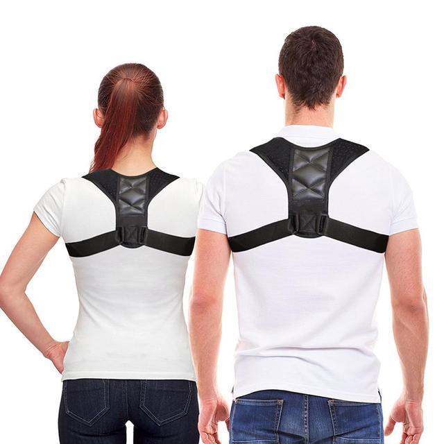Corretor Postural Respirável Discreto e Unissex