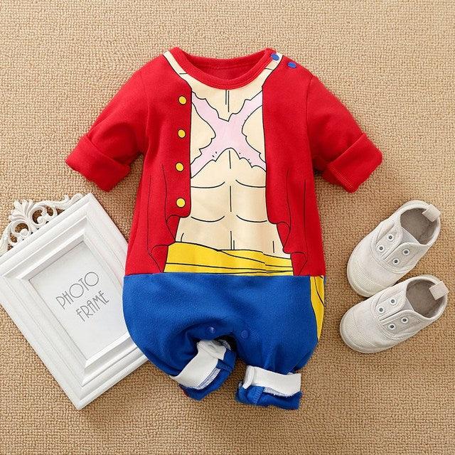 Roupinha De Bebê Anime - Naruto, Dragon Ball, One Piece e Demon Slayer - Inov&tec
