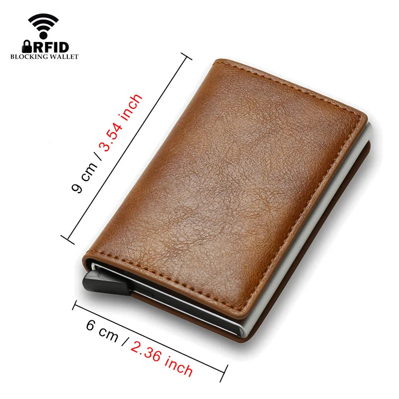 Carteira Porta cartões com Tecnologia Anti Furto e Design Moderno SlimPro