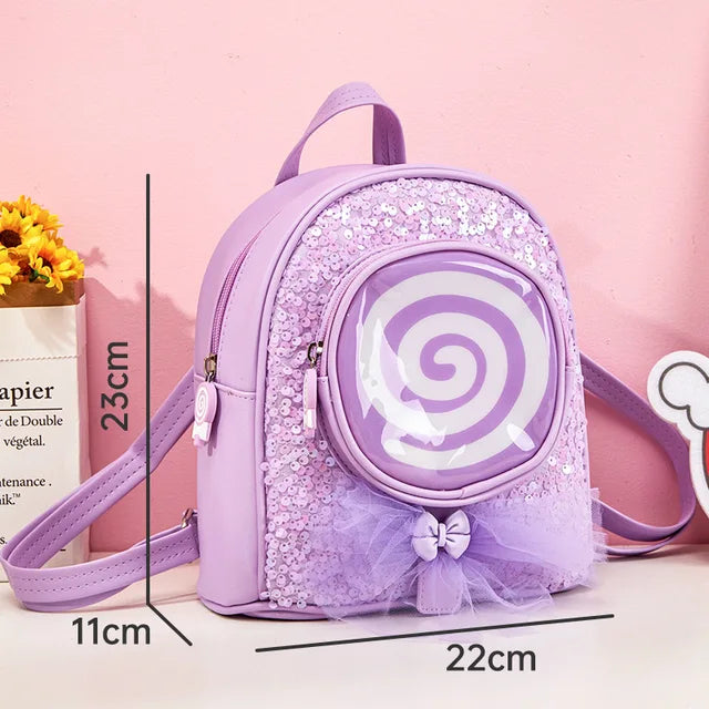 Mochila Infantil Laço de Princesa - Muito Estilo na Volta às Aulas
