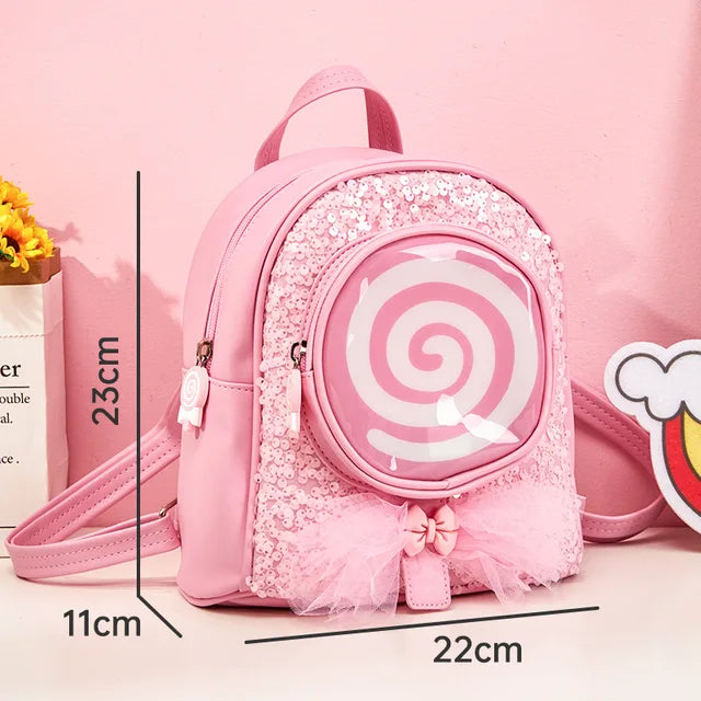 Mochila Infantil Laço de Princesa - Muito Estilo na Volta às Aulas