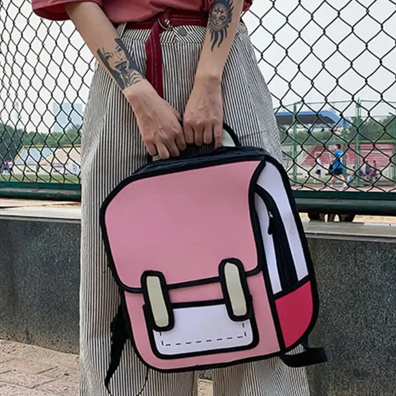Mochila Infantil Desenho 2D - Animação Garantida