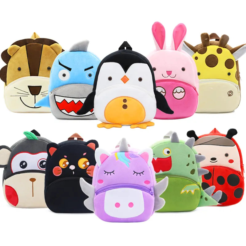 Mochila infantil Zoo Diversão - Leve um Mascote Para a Escola