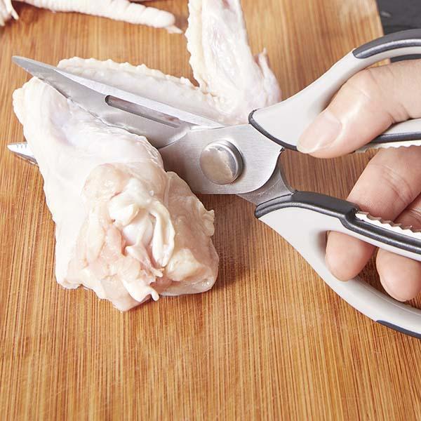 Tesoura de Cozinha 7 em 1 Multifuncional em Aço Inoxidável