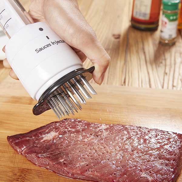 2 em 1 Injetor De Molho De Amaciamento De Carne
