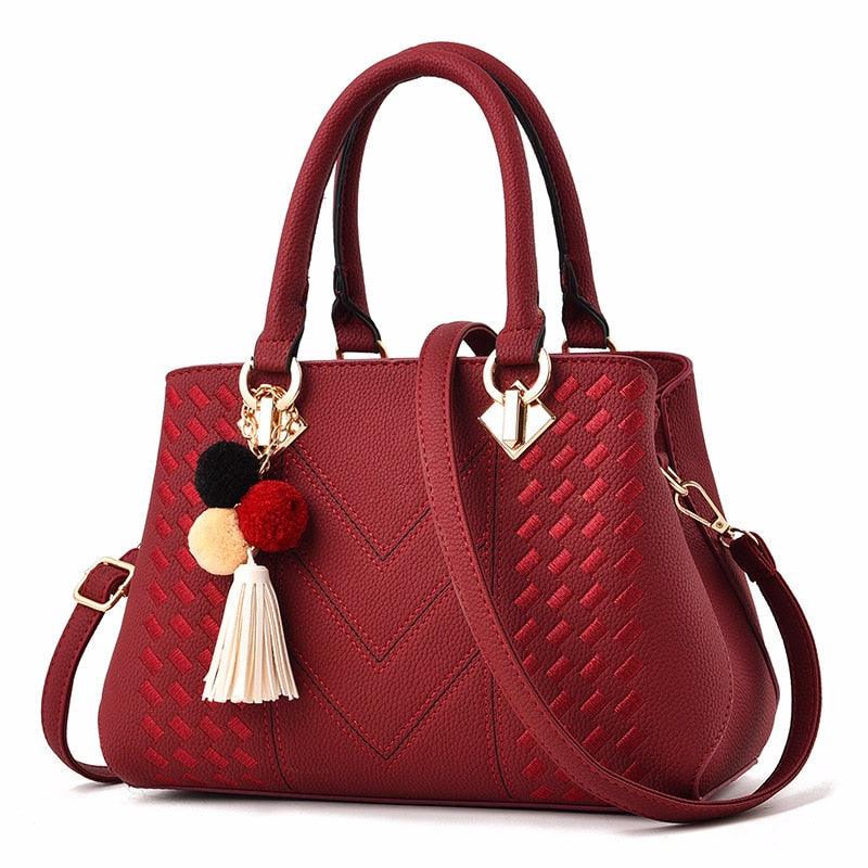 Bolsa Feminina Fashion SIMPLE - Couro PU e Poliéster De alta Qualidade e Durabilidade - Inov&tec