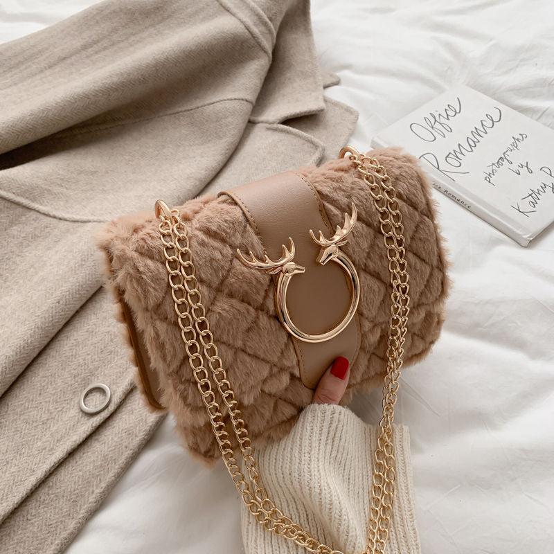 Bolsa Feminina HandBag Clutch WINTER PATTY Em Pele Sintética e Couro PU - Inov&tec