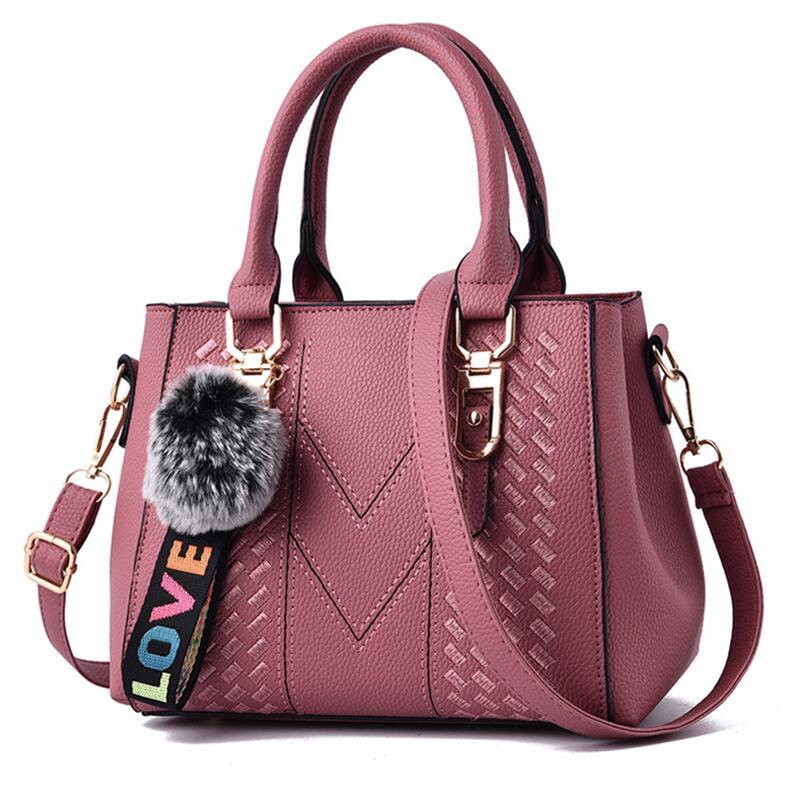 Bolsa Feminina Luxo LOVE Em Couro PU - Inov&tec