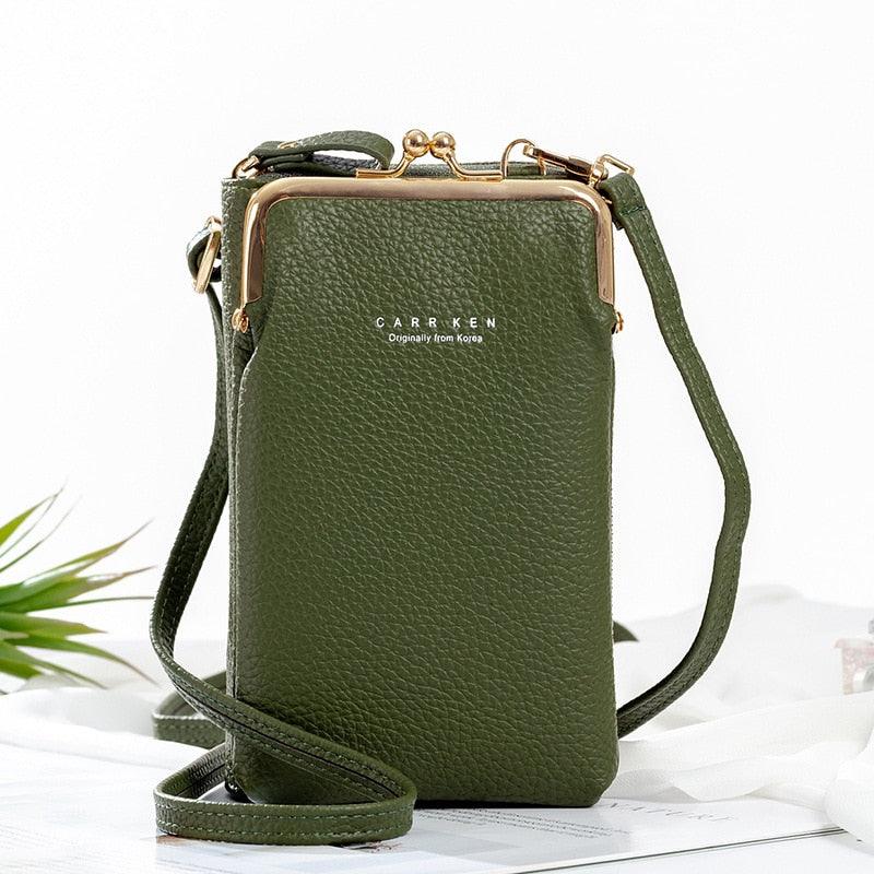 Bolsa transversal elegante CARRKEN original - Versão Luxo coleção 2023 (ÚLTIMAS PEÇAS EM PROMOÇÃO DE LANÇAMENTO) - Inov&tec