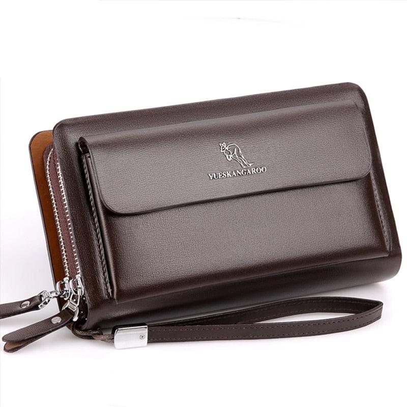 Carteira Clutch Unisex OFFICE CASUAL Para Trabalho Em Couro PU - Inov&tec