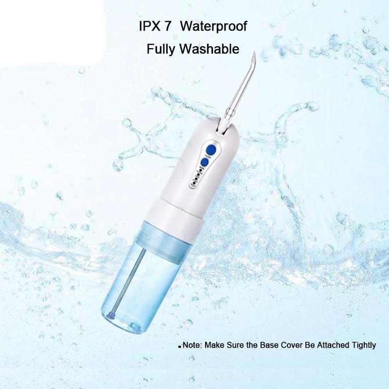 Irrigador Oral Bucal com 5 Bicos Intercambiáveis Limpeza Profunda Water Flosser