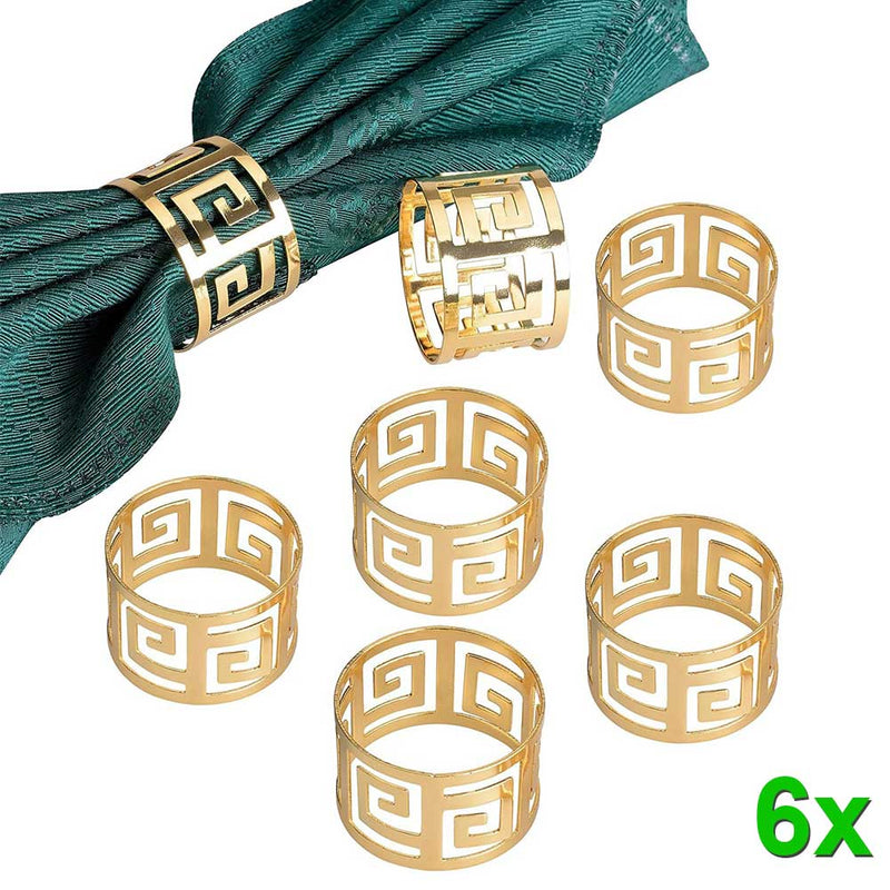 Anel de Guardanapo West Delicado 6 Pcs
