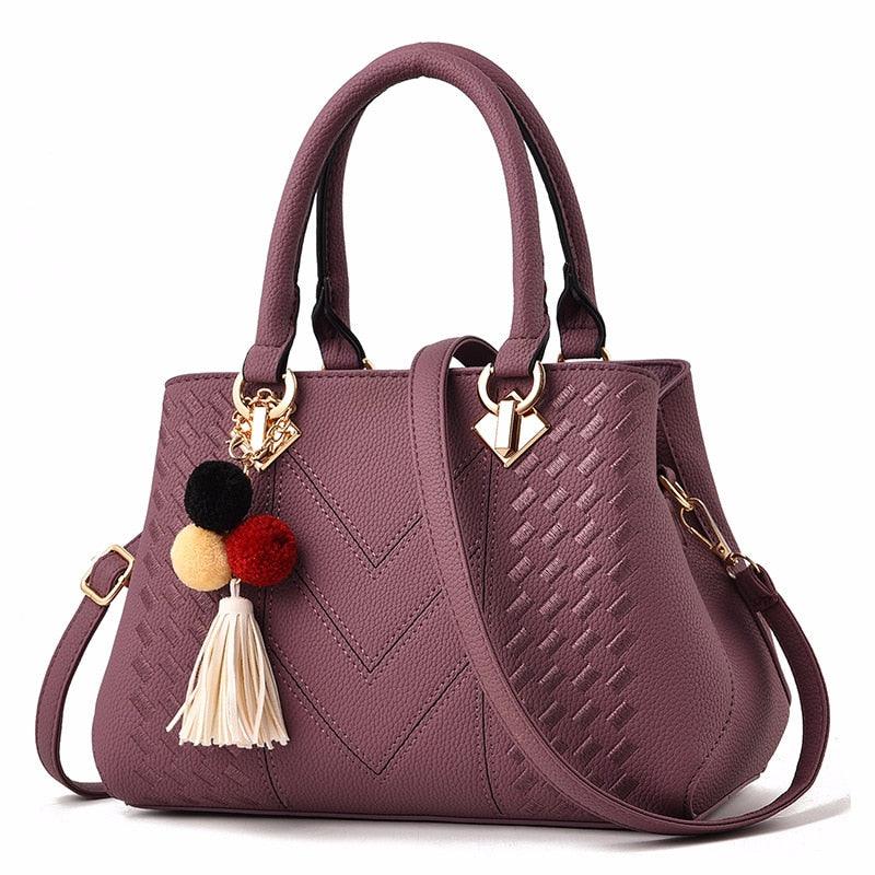 Bolsa Feminina Fashion SIMPLE - Couro PU e Poliéster De alta Qualidade e Durabilidade - Inov&tec