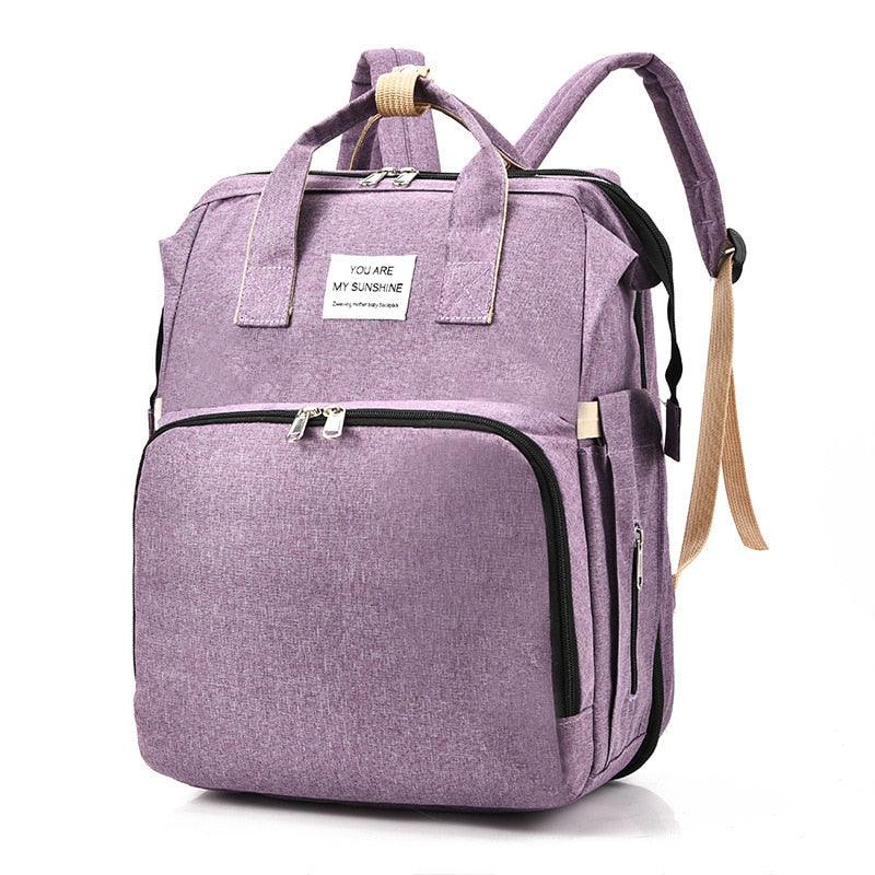 Mochila Multiuso BABY NAPPY Para Maternidade Com Berço - Inov&tec