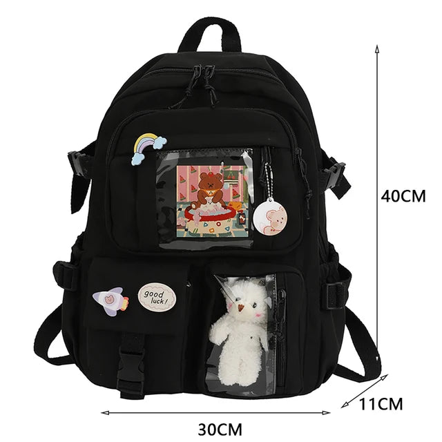 Mochila Infantil com Ursinho - Leve um Novo Amiguinho para a Escola
