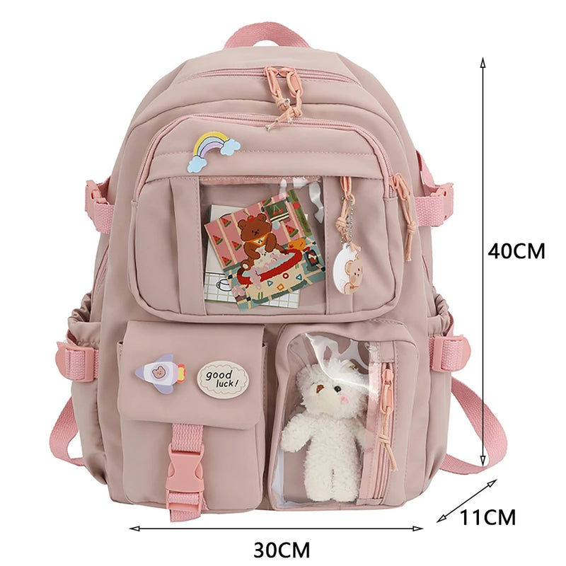 Mochila Infantil com Ursinho - Leve um Novo Amiguinho para a Escola