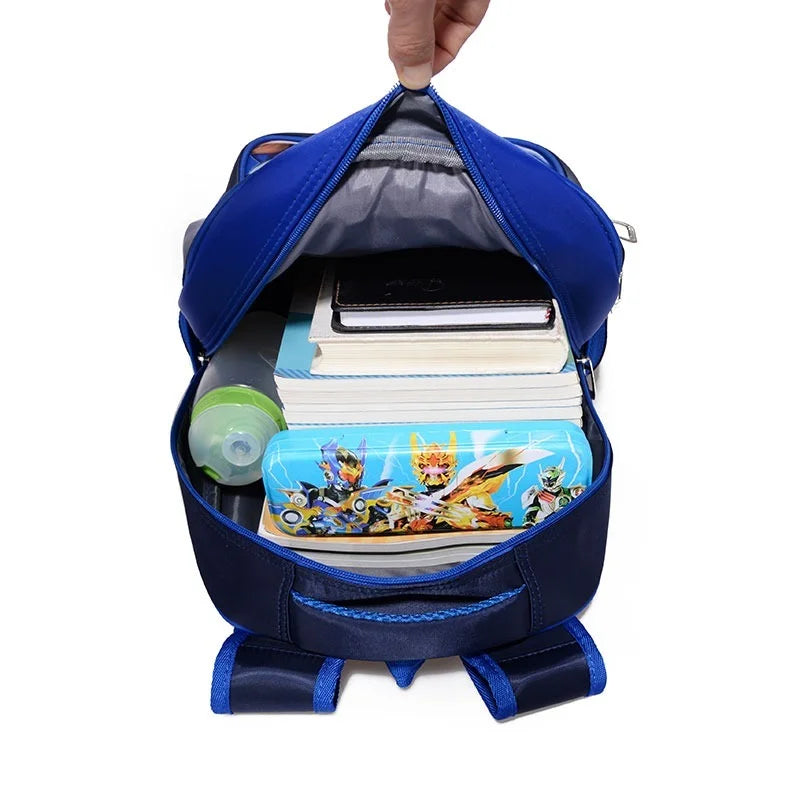 Mochila Escolar Infantil com 3 Compartimentos à Prova D'água Vingadores Heróis