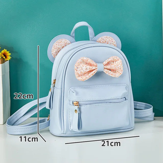 Mochila Infantil Ursinho de Laço - Unindo Fofura e Estilo para as Aulas
