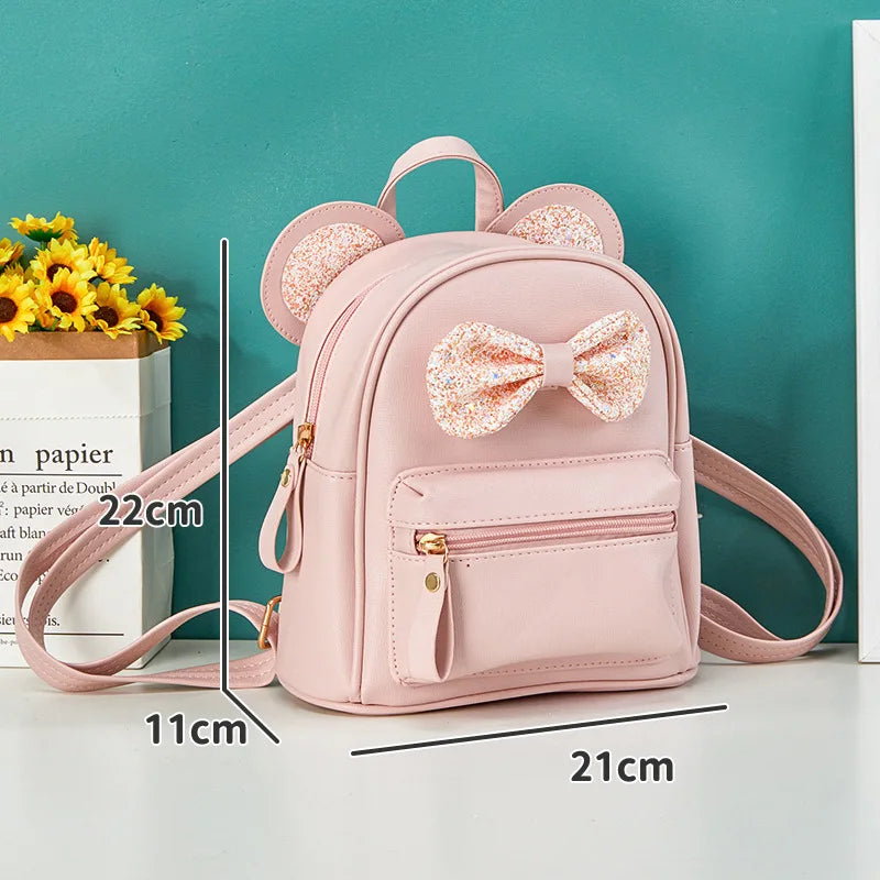 Mochila Infantil Ursinho de Laço - Unindo Fofura e Estilo para as Aulas