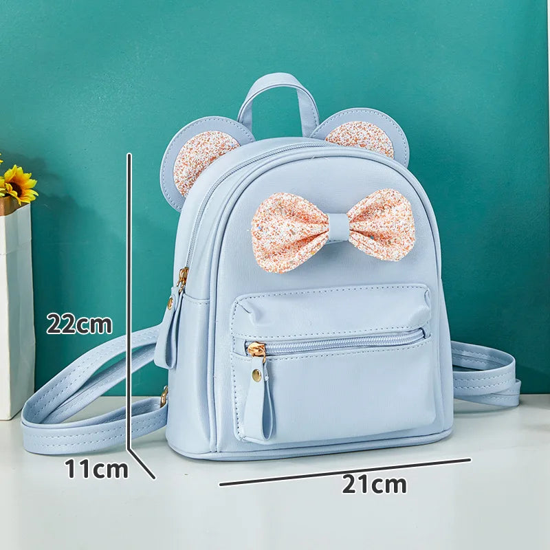 Mochila Infantil Ursinho de Laço - Unindo Fofura e Estilo para as Aulas
