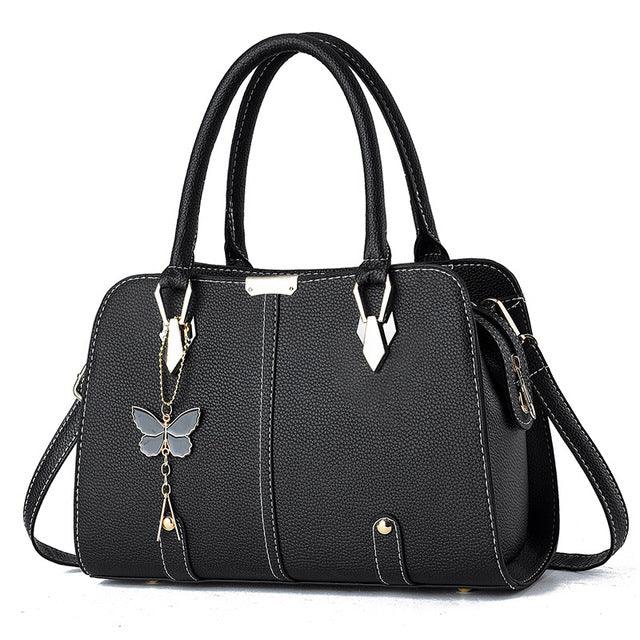Bolsa Feminina FAMOUS FLY - Luxo em Couro PU - Inov&tec