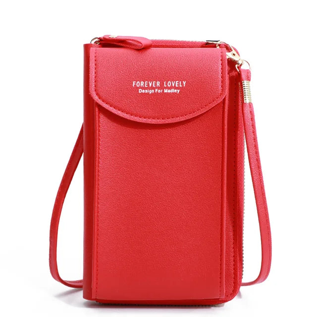 Carteira Crossbody Feminina Chic Elegance - Praticidade com Estilo