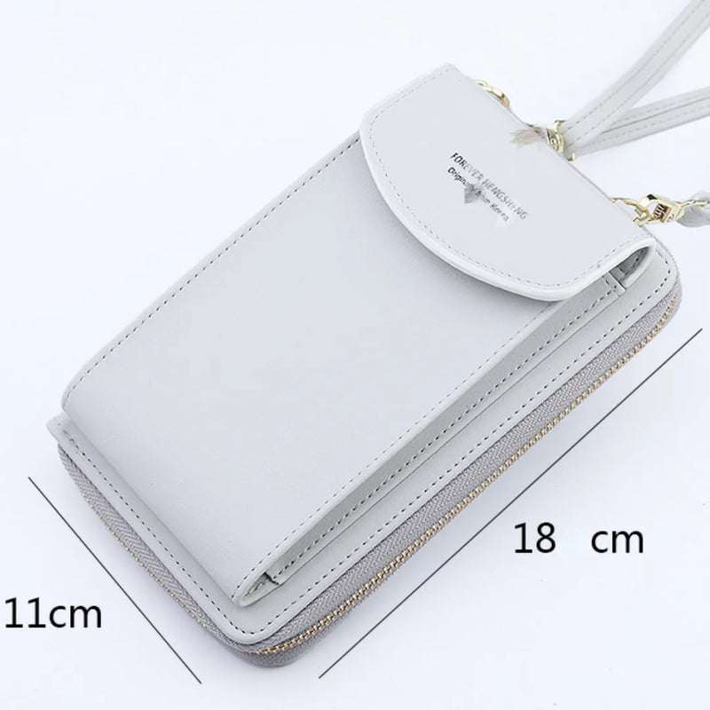 Carteira Crossbody Feminina Chic Elegance - Praticidade com Estilo