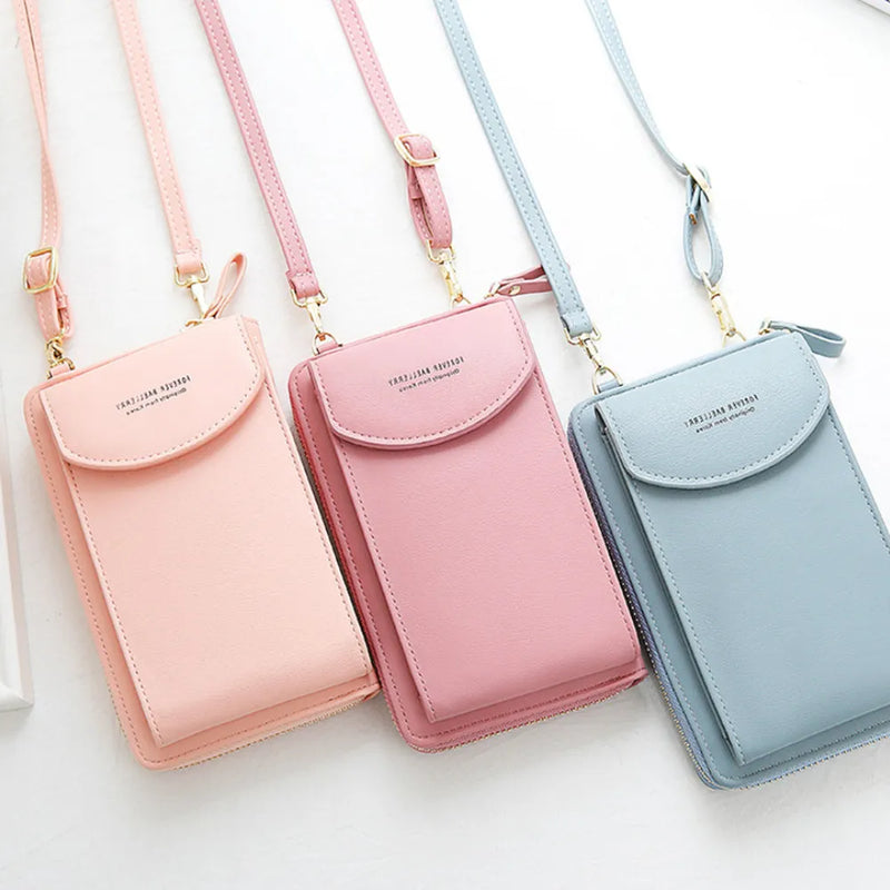 Carteira Crossbody Feminina Chic Elegance - Praticidade com Estilo