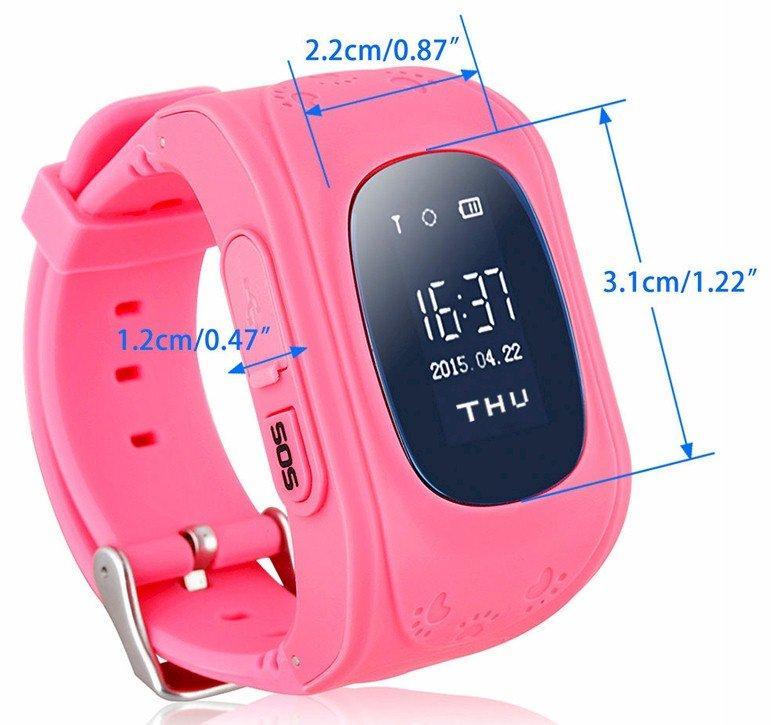 Relógio Infantil SmartWatch com GPS Q50 Kids Safe