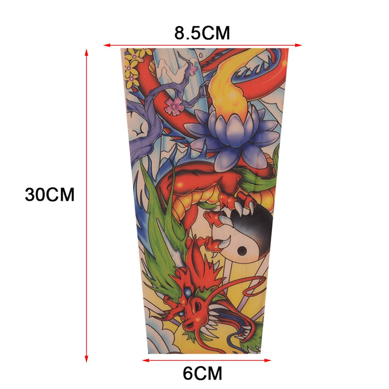 Camisa Manga de Tatuagem Falsa Para bebês e Crianças