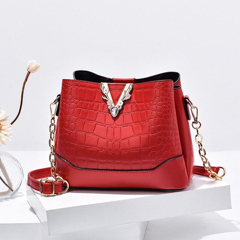 Bolsa de Ombro Feminina WILD LADY Cristal Em Couro PU - Inov&tec