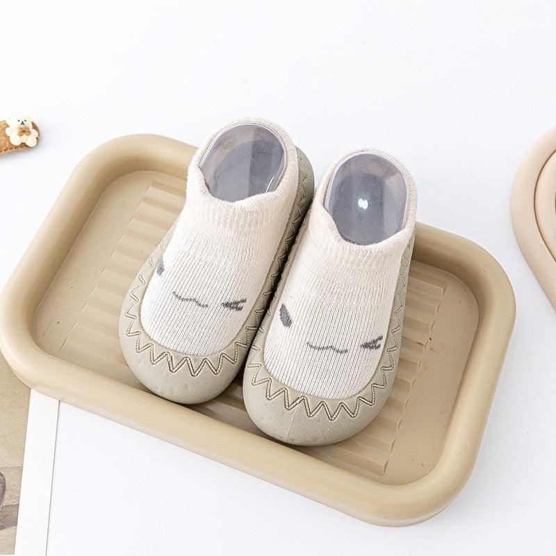 Sapatinho Meia Antiderrapante Super Confortável para Bebes - MEU PEZINHO - Inov&tec