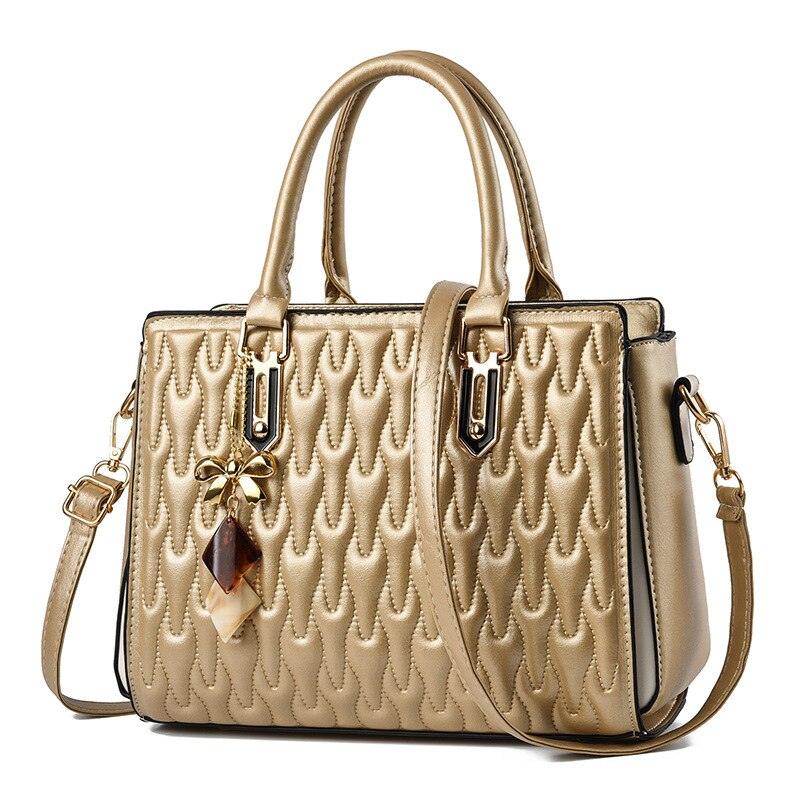 Bolsa Feminina LEATHER LADIES Em Couro PU Com Textura 3D - Inov&tec