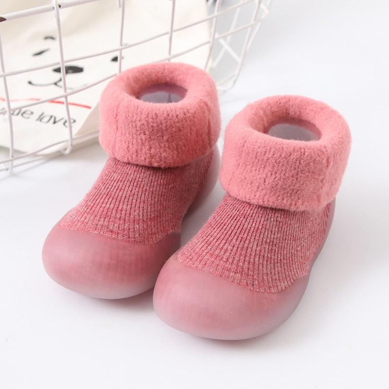 Sapatinho Meia Quentinho e Antiderrapante MEU PUPILO™️ - Super Confortável para Bebes - Inov&tec