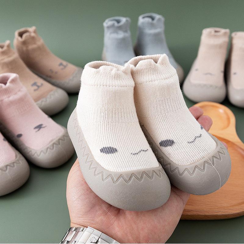 Sapatinho Meia Antiderrapante Super Confortável para Bebes - MEU PEZINHO - Inov&tec