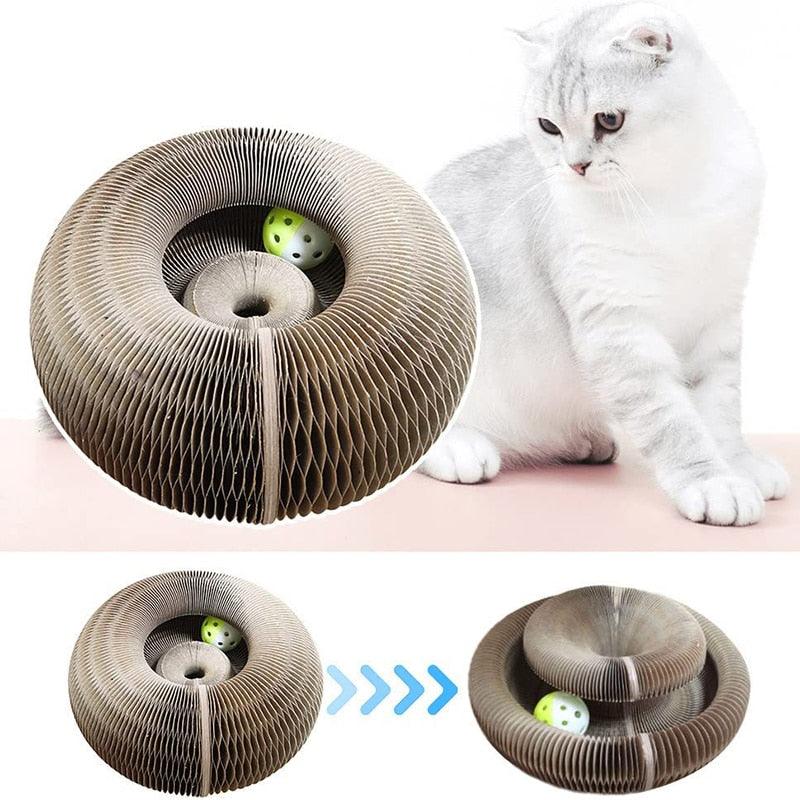 Brinquedo e Arranhador Mágico Para Gatos CAT CIRCUS - Inov&tec