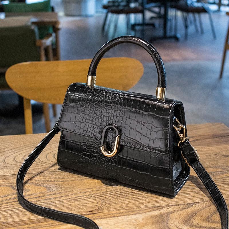 Bolsa Feminina CHICK PENDANT Em Couro PU - Bolsa De Mão e Ombro - Inov&tec