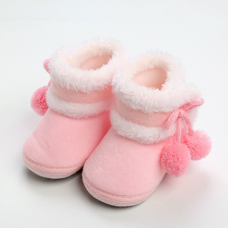 Sapatinho para Bebês Botinha Esquimó POMPOM