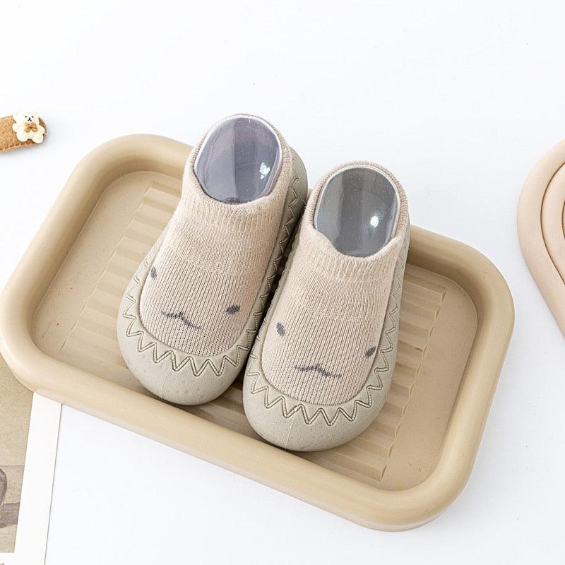 Sapatinho Meia Antiderrapante Super Confortável para Bebes - MEU PEZINHO - Inov&tec